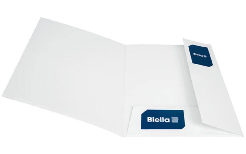 Biella Offertmappe Pearl A4, 50 Stück weiss, quer, ohne Einleger