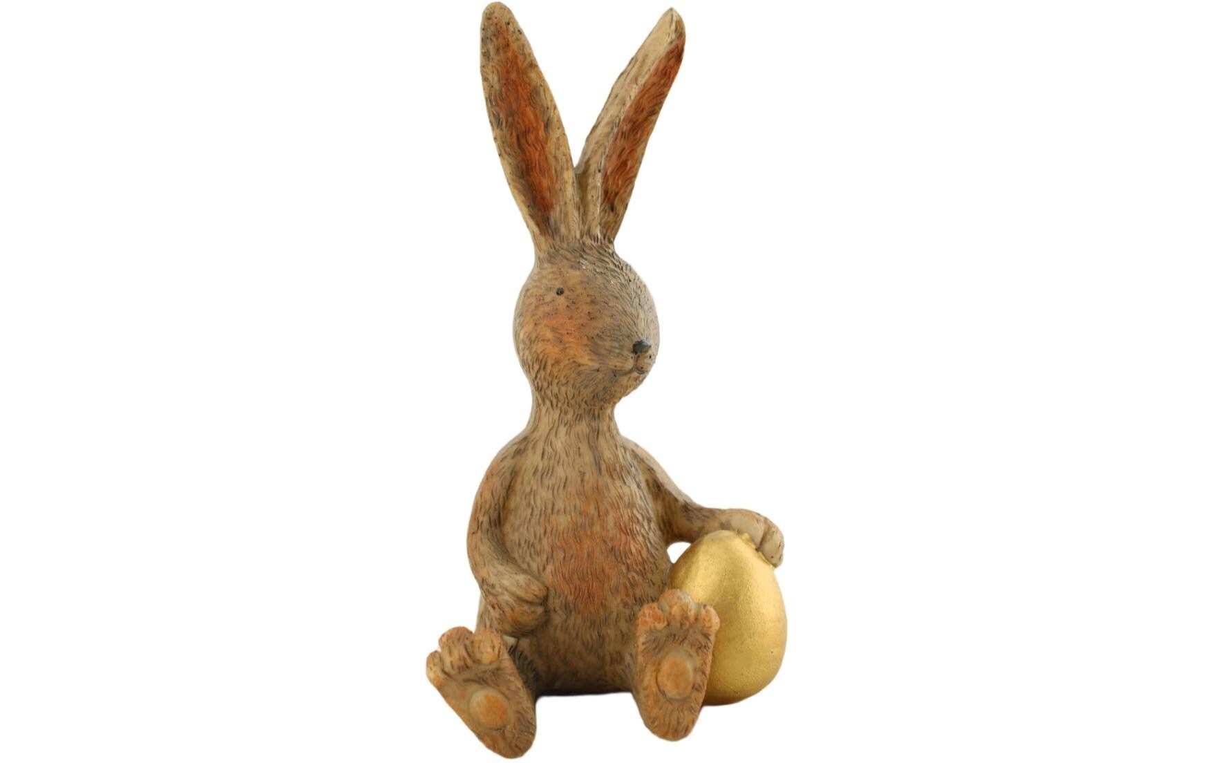 Chalet Dekofigur Osterhase Grösse: 9x8x17cm, Polyresin
