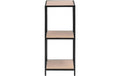 AC Design Regal Seaford MDF/Stahl, 35x37x82,5 cm, Wildeiche