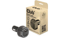 Club 3D, KFZ-Ladegerät 63W 1x USB Typ-A Buchse, 1x USB Typ-C Buchse