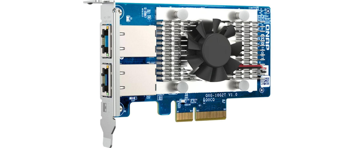 QNAP 10GbE Erweiterungskarte, PCIe Gen3 x4 Dual-port (10Gbase-T)