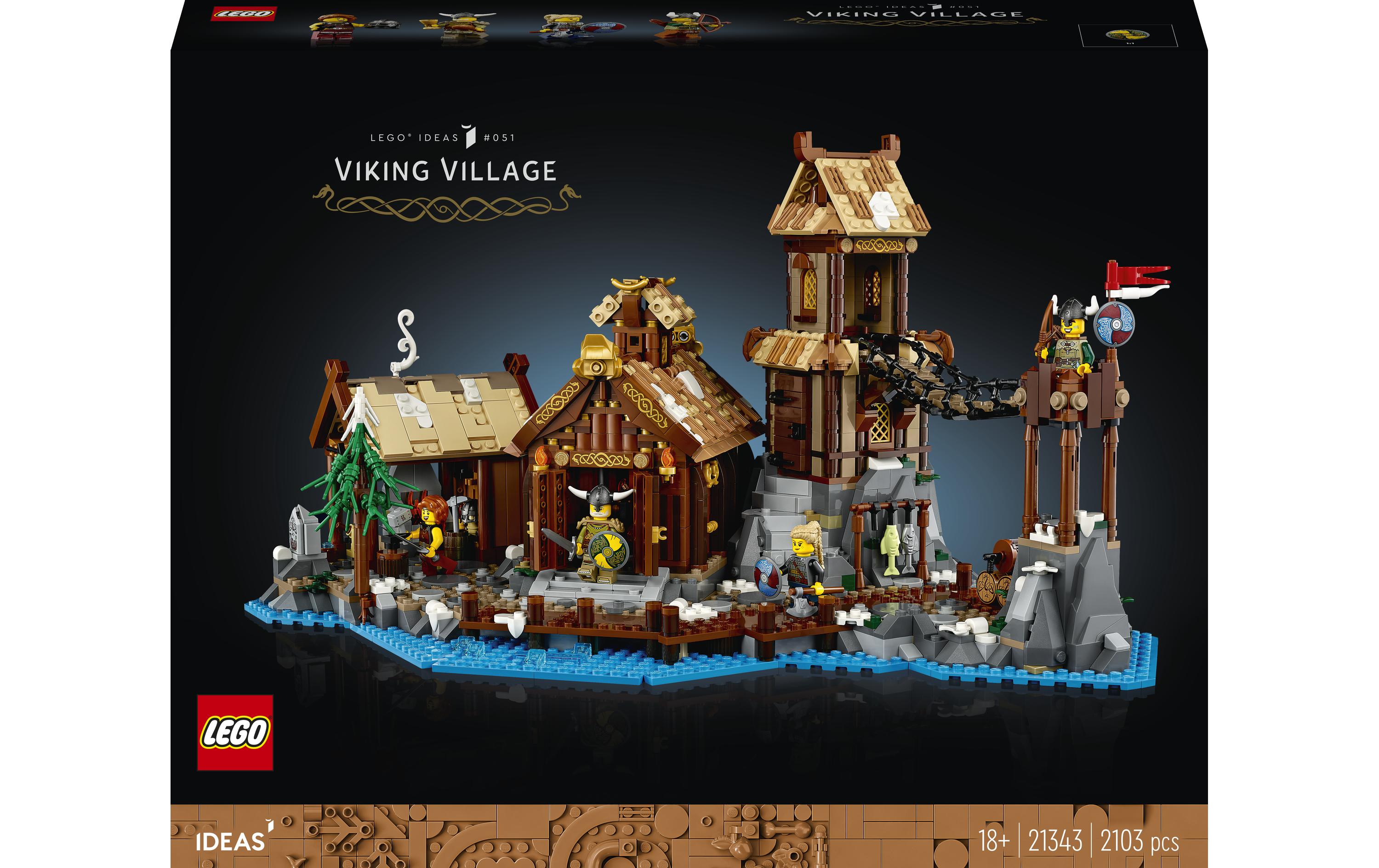 LEGO Wikingerdorf Alter: 18+ Teile: 2103