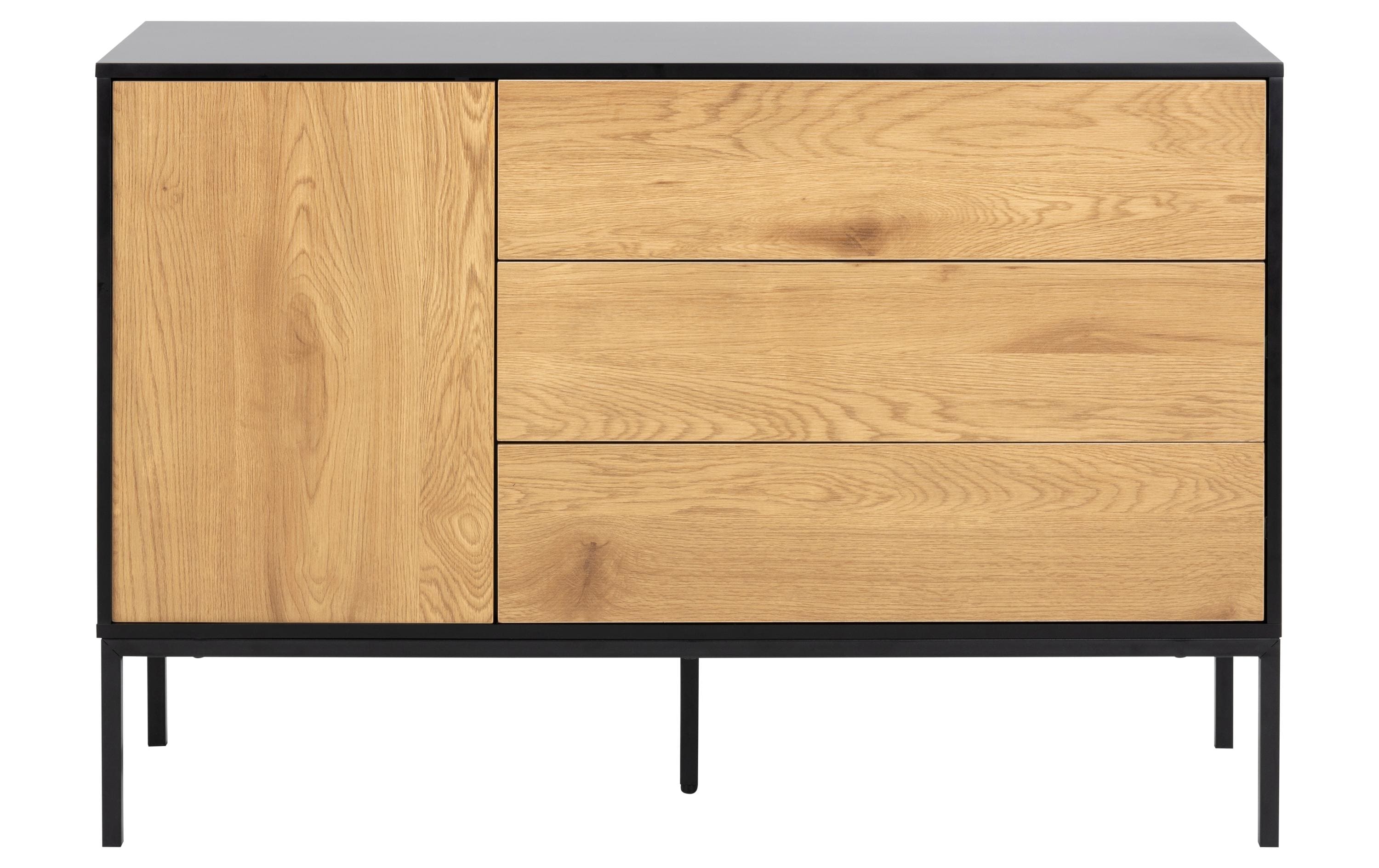 AC Design Sideboard Seaford MDF/Stahl, 120x40x82 cm