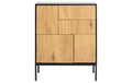 AC Design Sideboard Seaford MDF/Stahl, 80x40x103 cm