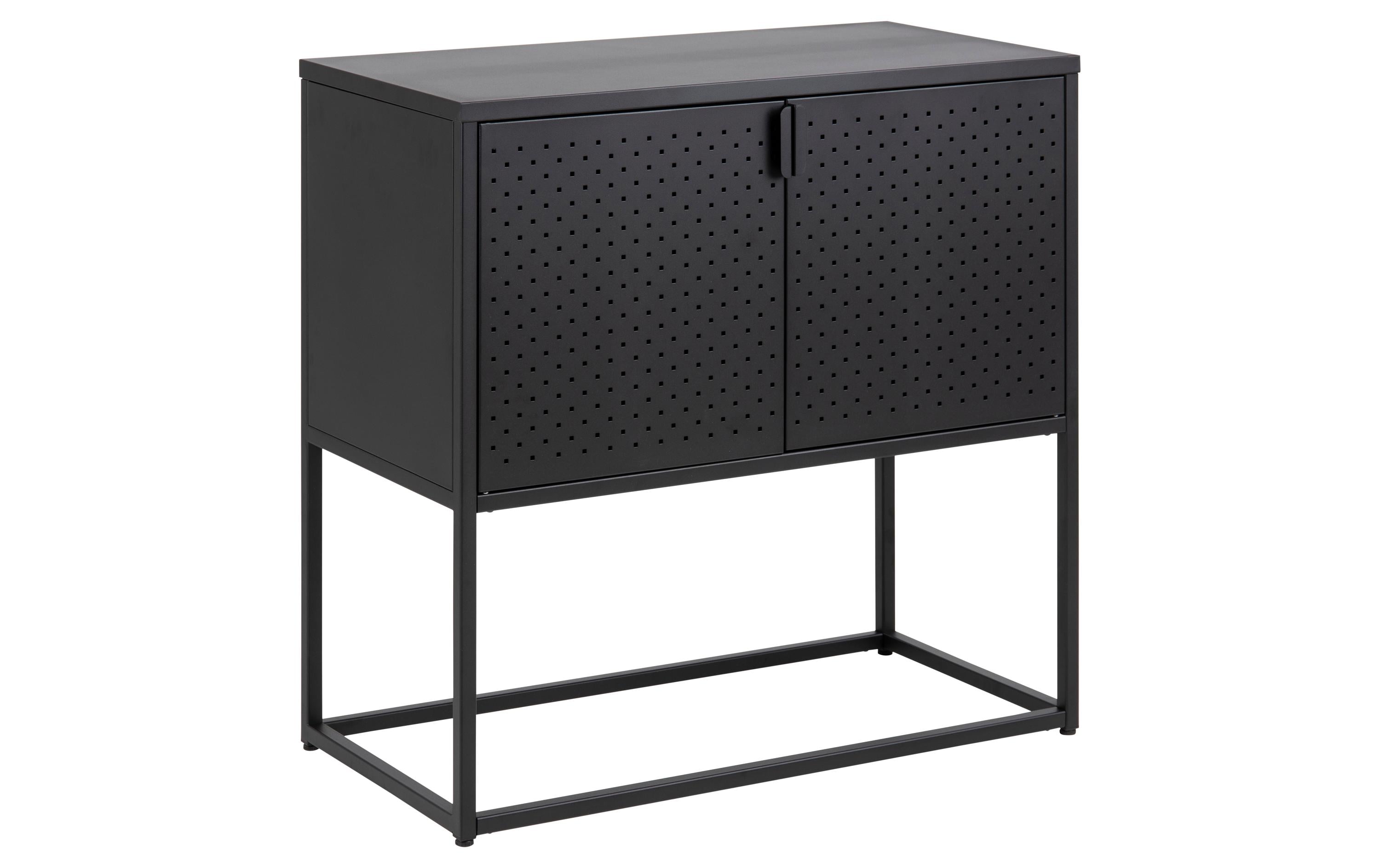 AC Design Sideboard Newton Stahl, 82x40x80 cm