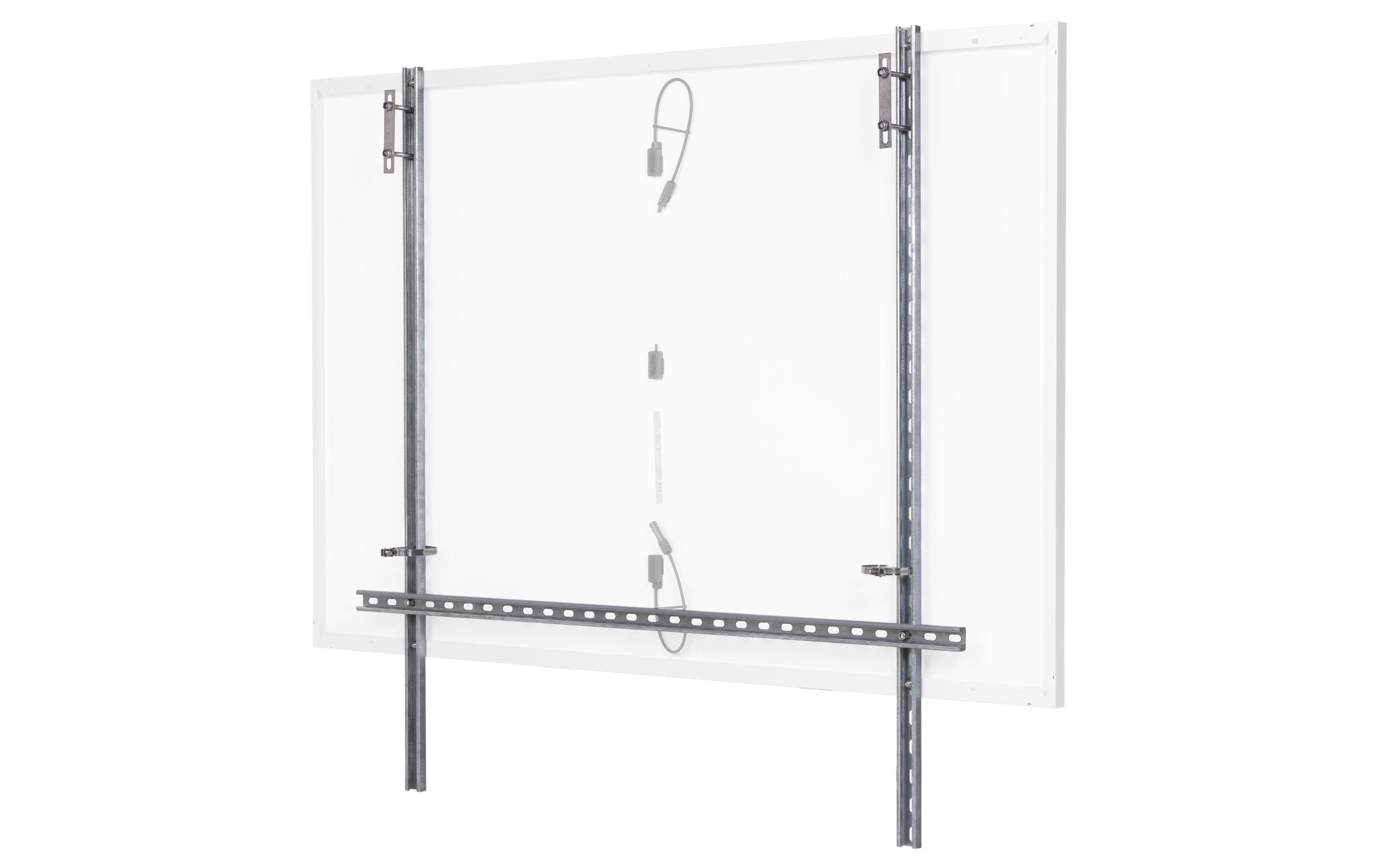 F.power Montagekit Balkon vertical Für Solarpanel 430Wp, vertikal