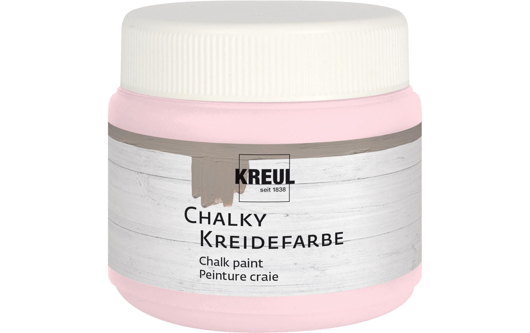 Kreul Chalky Kreidefarbe Mademoiselle Rosé 150 ml, 1 Stück