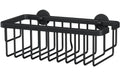 ALUXX BLACK Duschkorb Matter, extra tiefer Duschkorb