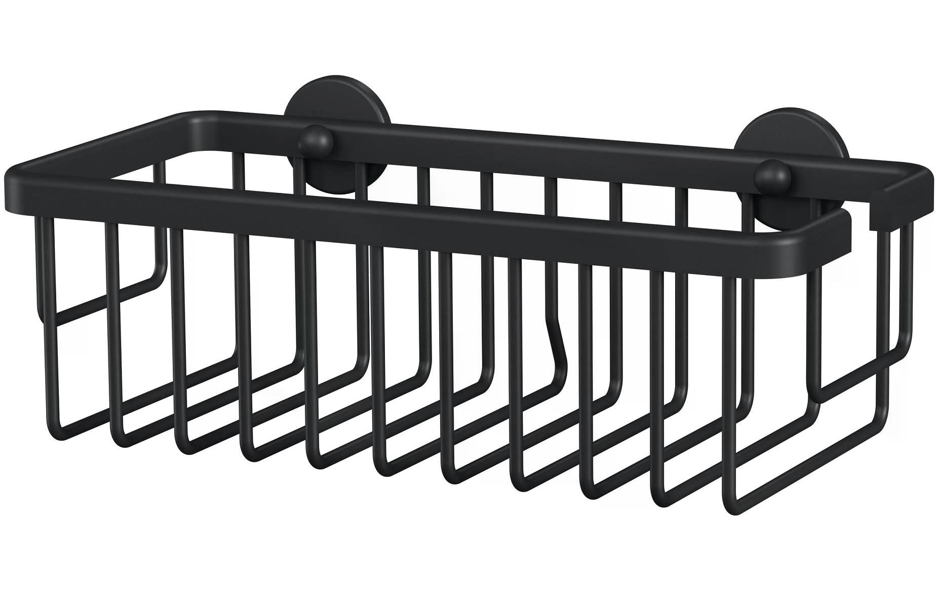 ALUXX BLACK Duschkorb Matter, extra tiefer Duschkorb
