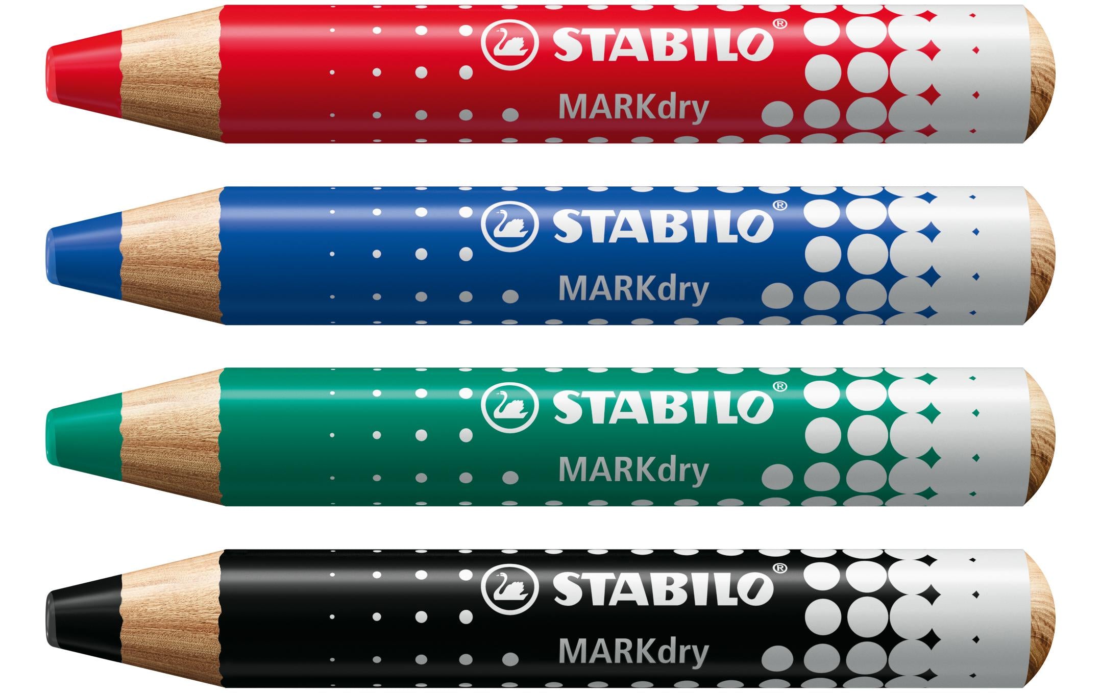 STABILO MARKdry Whiteboardmarker 4Etui MARKdry Whiteboardmarker