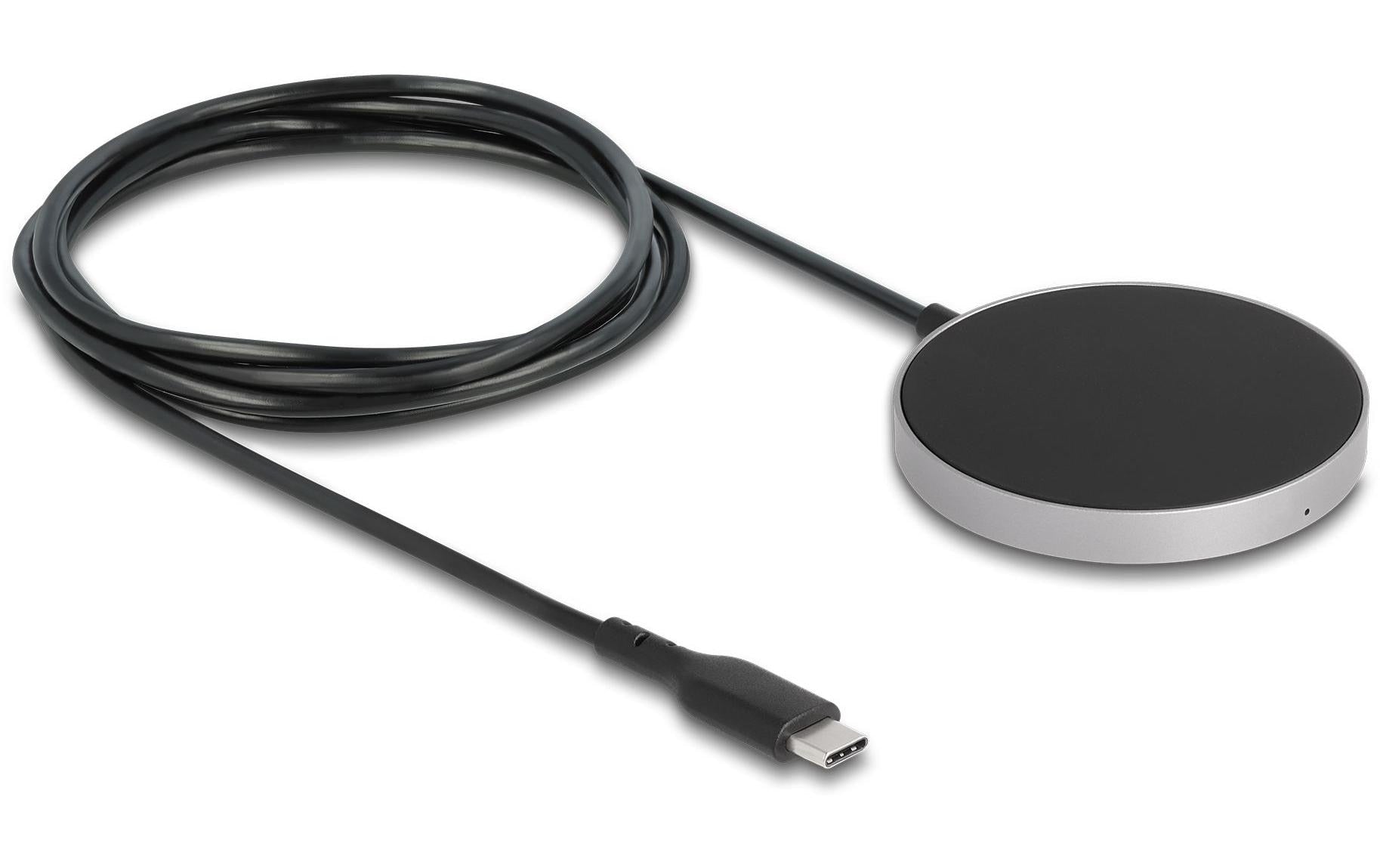 Delock Wireless Charger Induktives Ladepad mit 5 W / 7,5 W / 10 W / 15 W