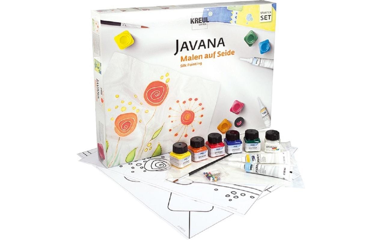 Kreul Javana Seidenmalfarbe Starterset 13-teilig