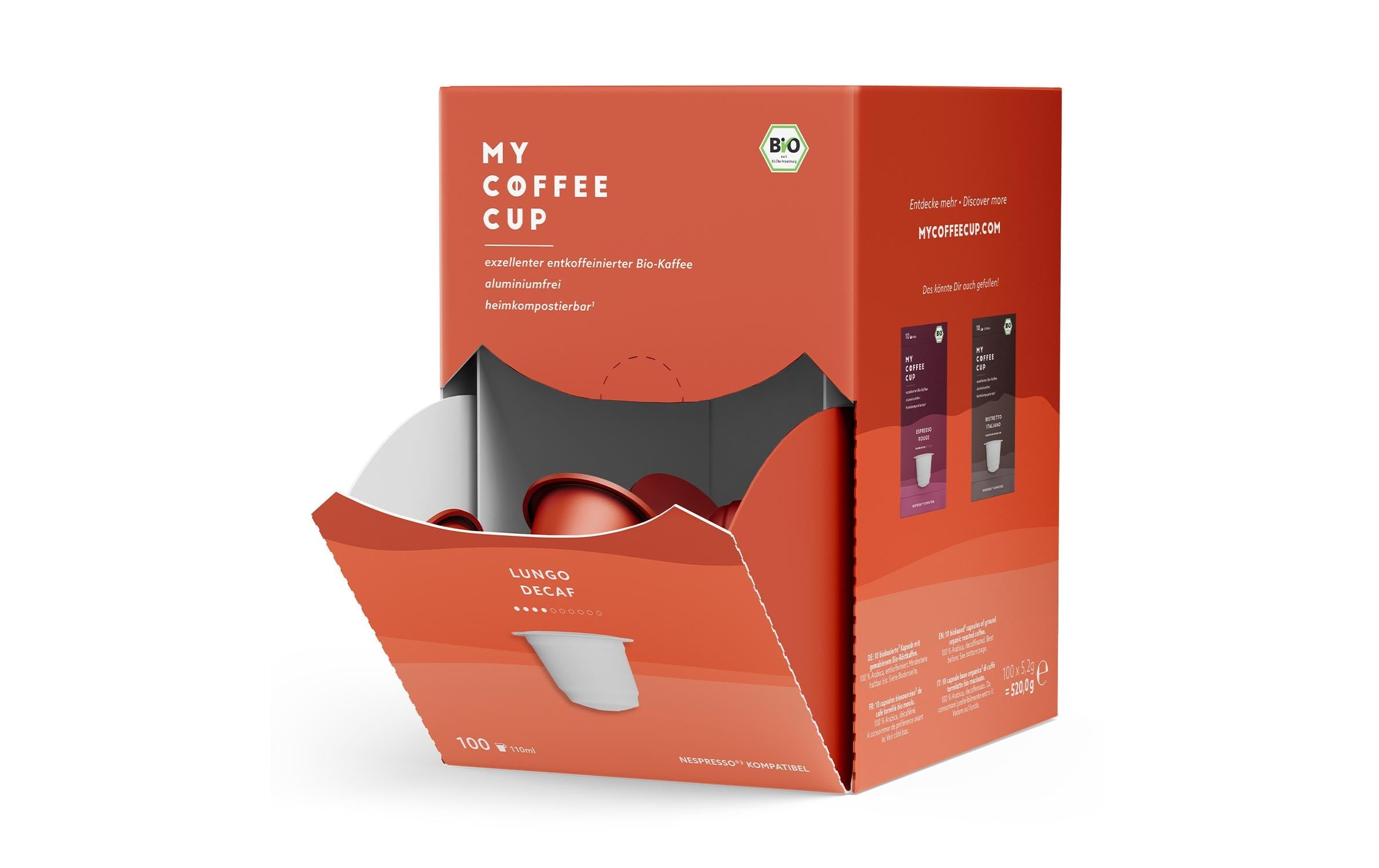 100er Mega Box Decaf Bio N HC