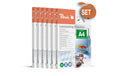Peach Laminierfolie A4 80mic, 6x100 Stk.