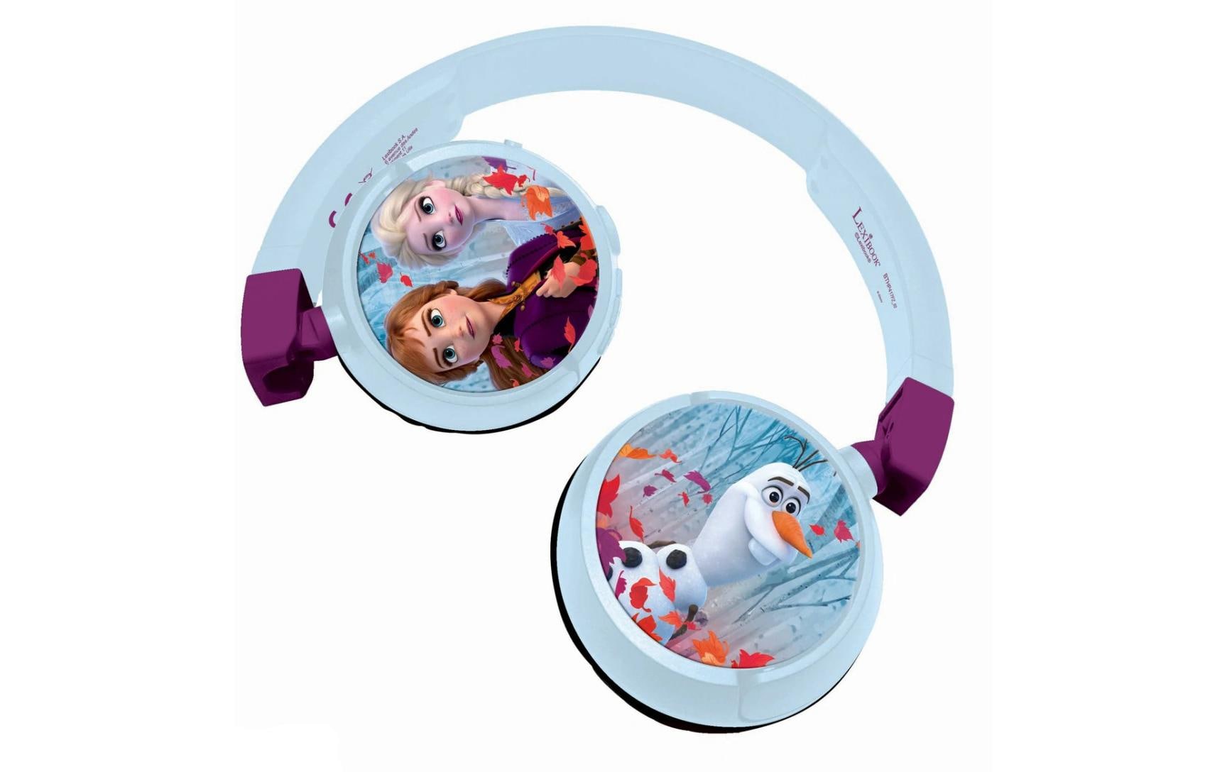 Disney Frozen 2in1 faltbare Kopfhörer Bluetooth & Kabelanschluss