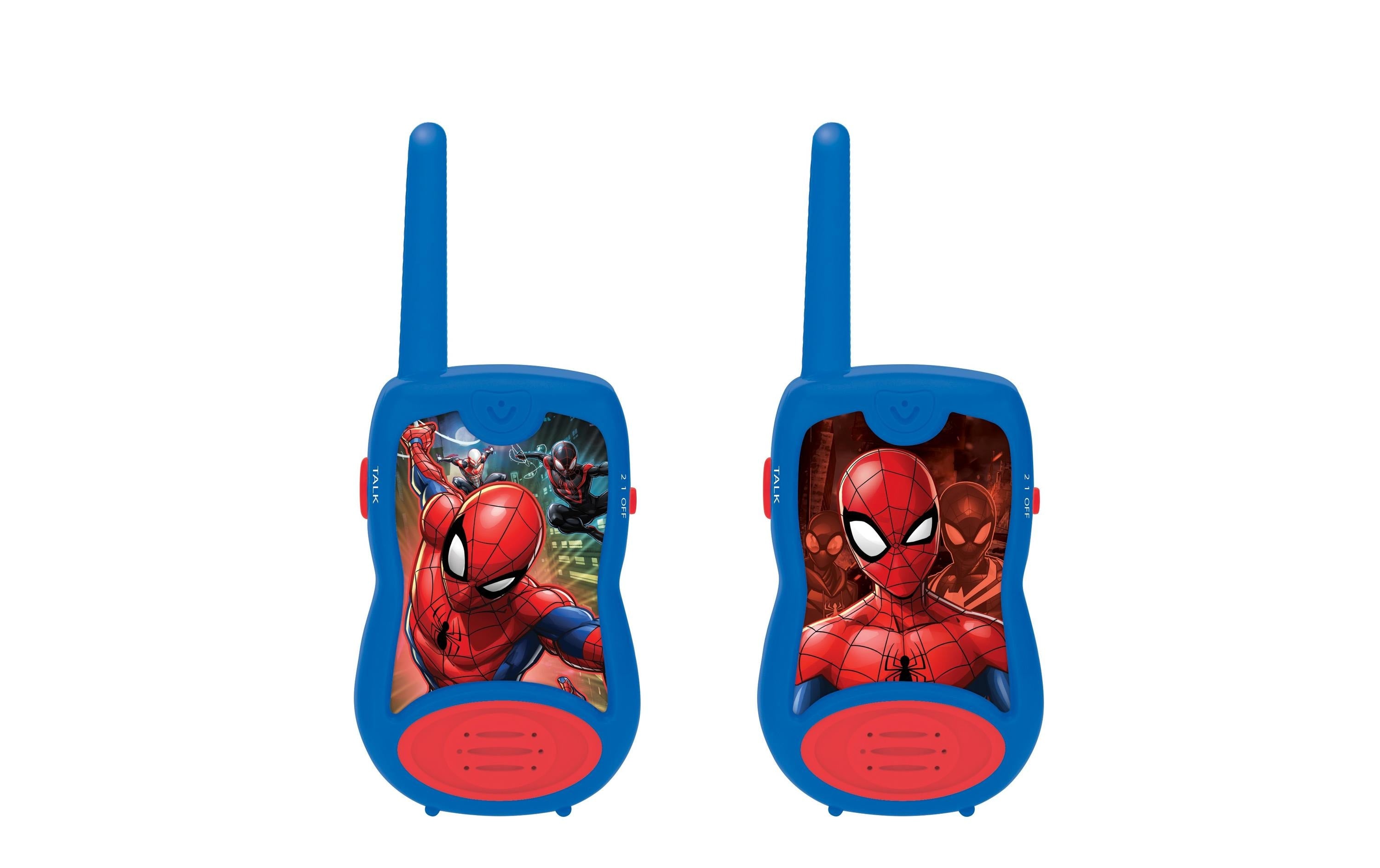 Spiderman Walkie-Talkies bis 120 Meter mit Gürtelclip