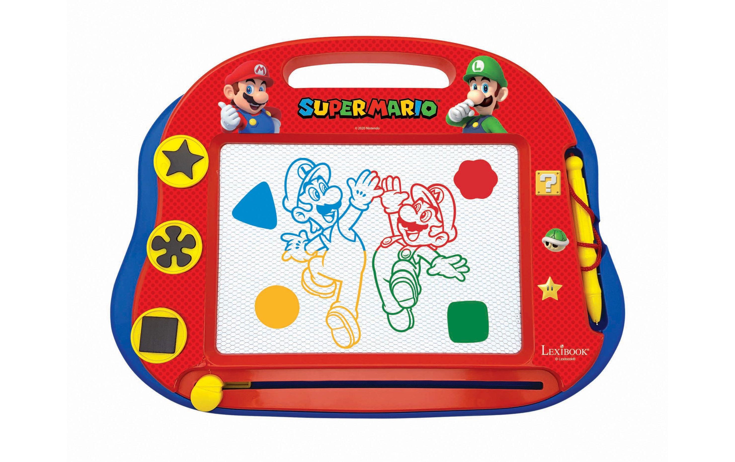 Super Mario Zeichentafel A5 Format mit Zubehör