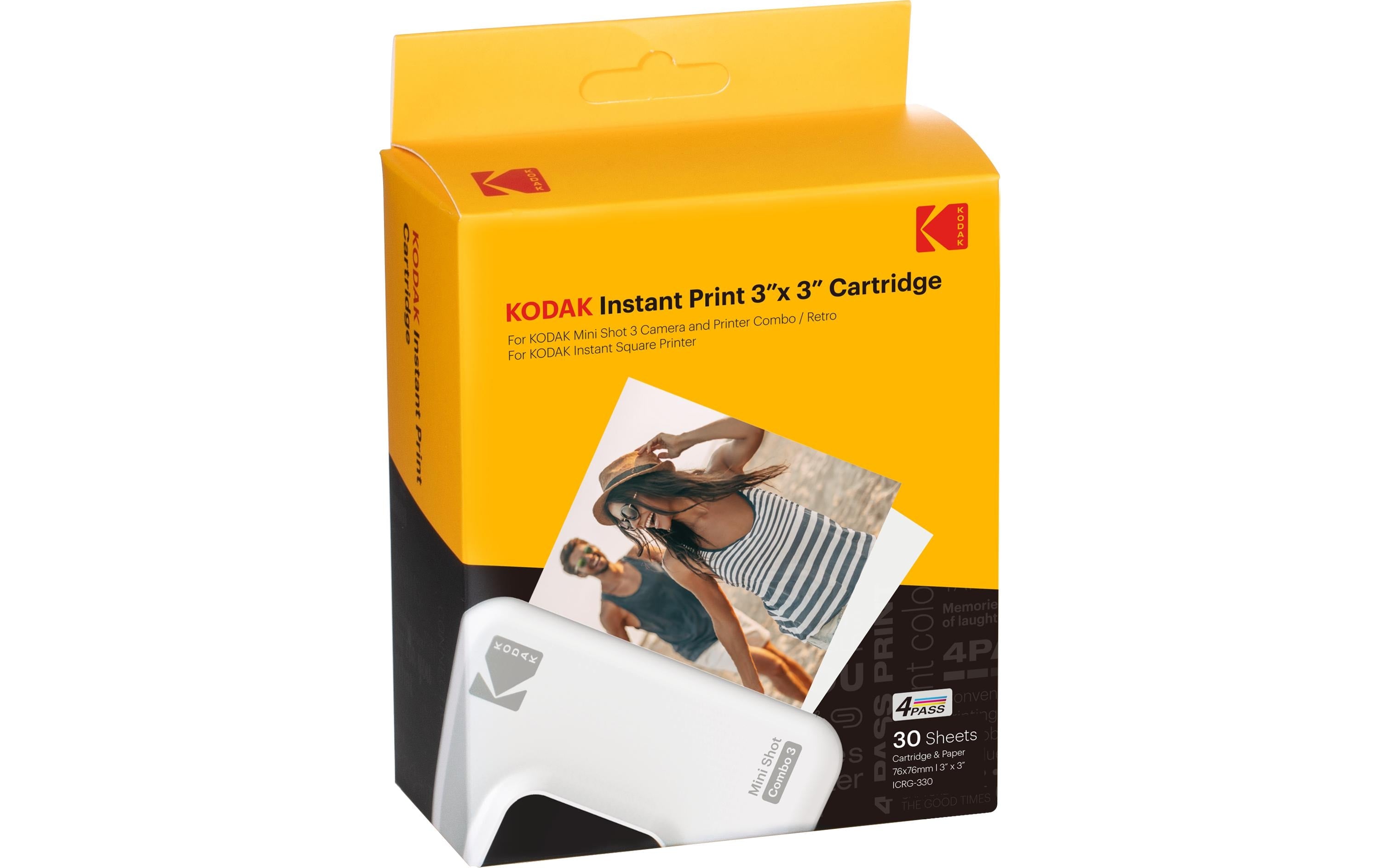 Kodak Sofortbildfilme Mini 3 30er Pack zu Mini Shot Combo 3 / Mini 3