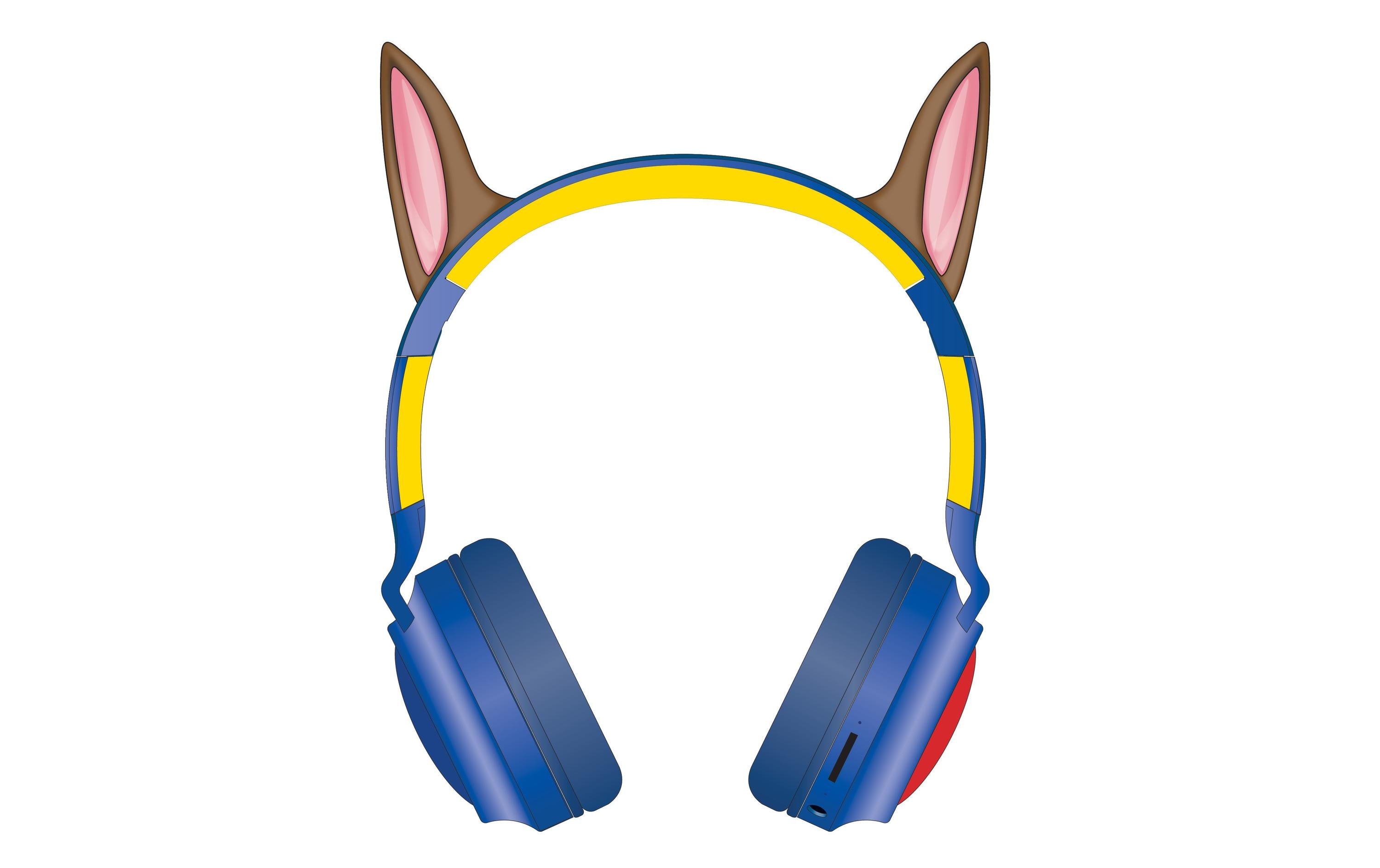 PAW Patrol 3D 2-in-1 faltbare Kopfhöre Bluetooth & Kabelanschluss