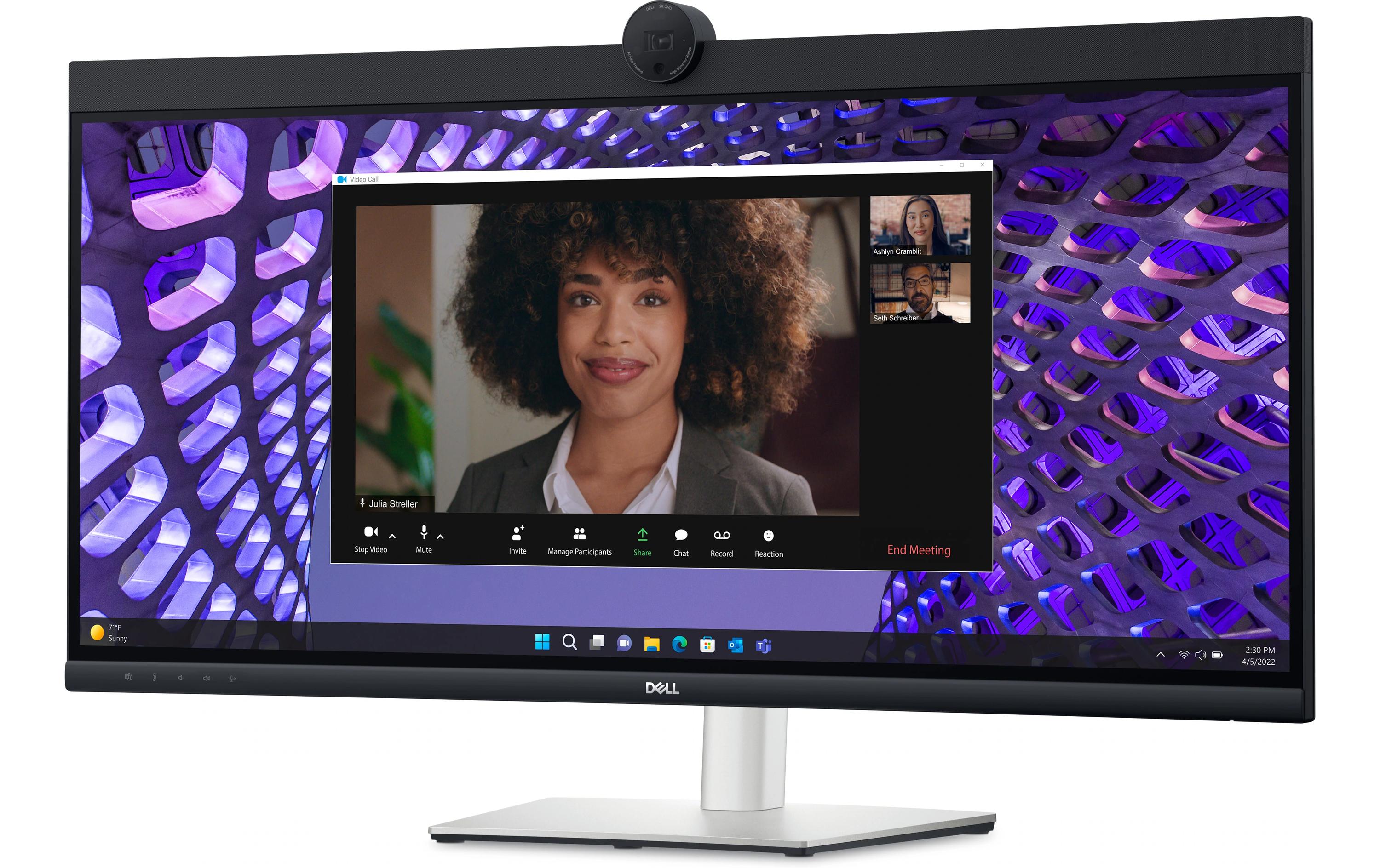 Dell Pro 34 Plus Video conferencing