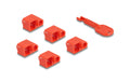 Delock RJ45 Port Blocker Set RJ45 Stecker, 10 Stück