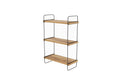Woody Fashion Wandregal Pulalis Span melaminbeschichtet/Metall, 40x66x20cm