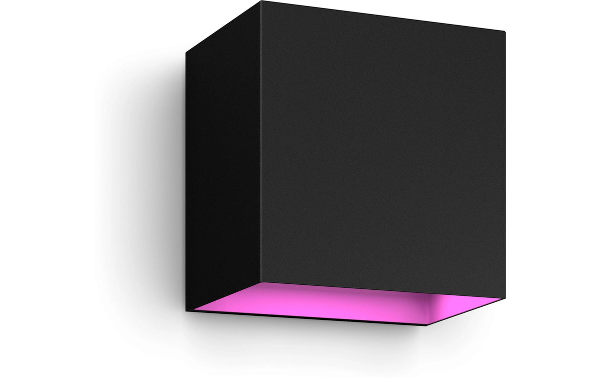 Philips Hue Wandleuchte Resonate black 590lm, 8W, RGBW, 2200-6500K