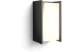 Philips Hue Wandleuchte "Turaco" bk 1x E27 inkl. 9.5W, 806 lm, 2700 K, Outdoor