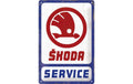 Nostalgic Art Schild Skoda Service Metall, 30x40 cm