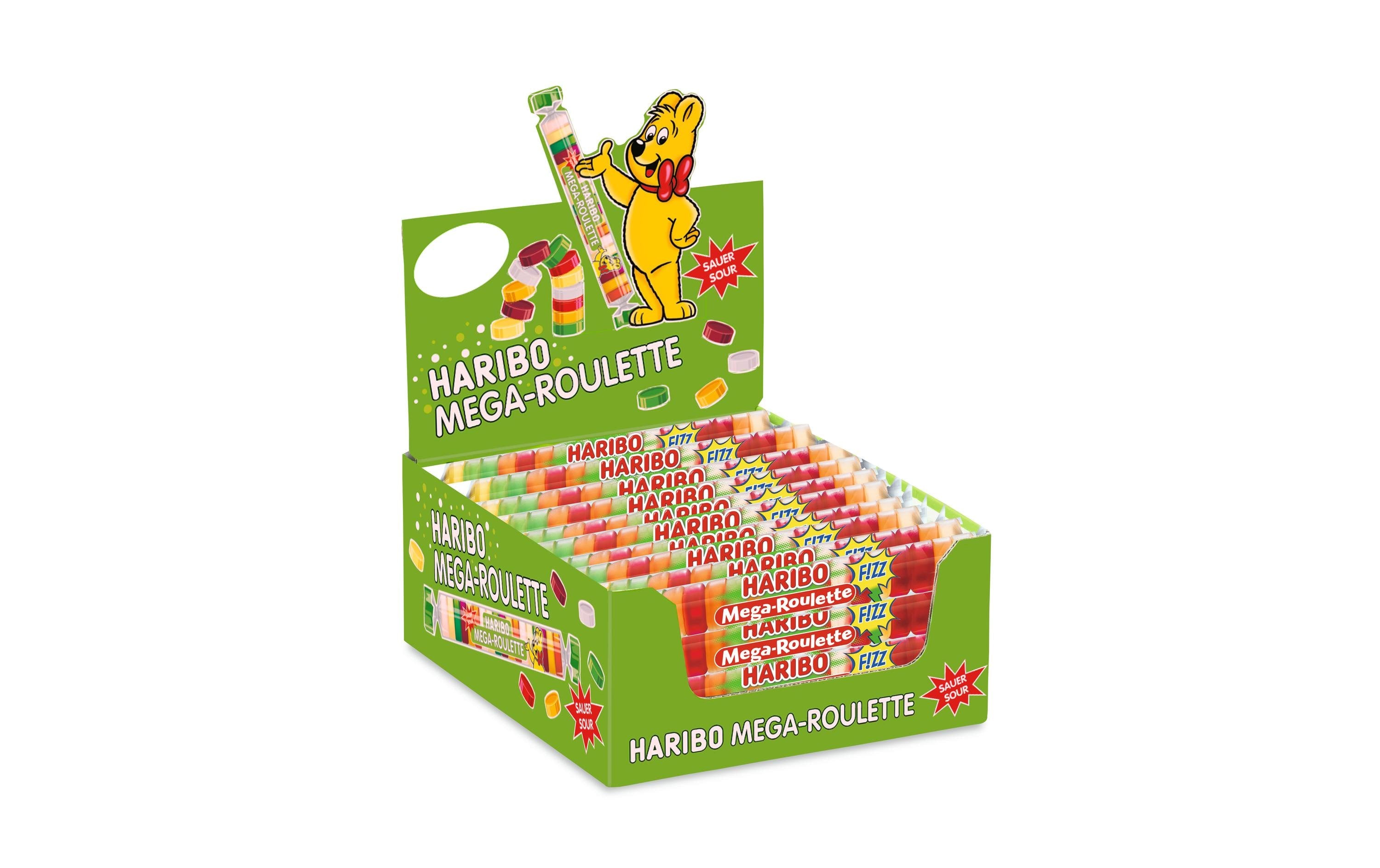 Mega-Roulette Sour Fruchtg. 40x45g