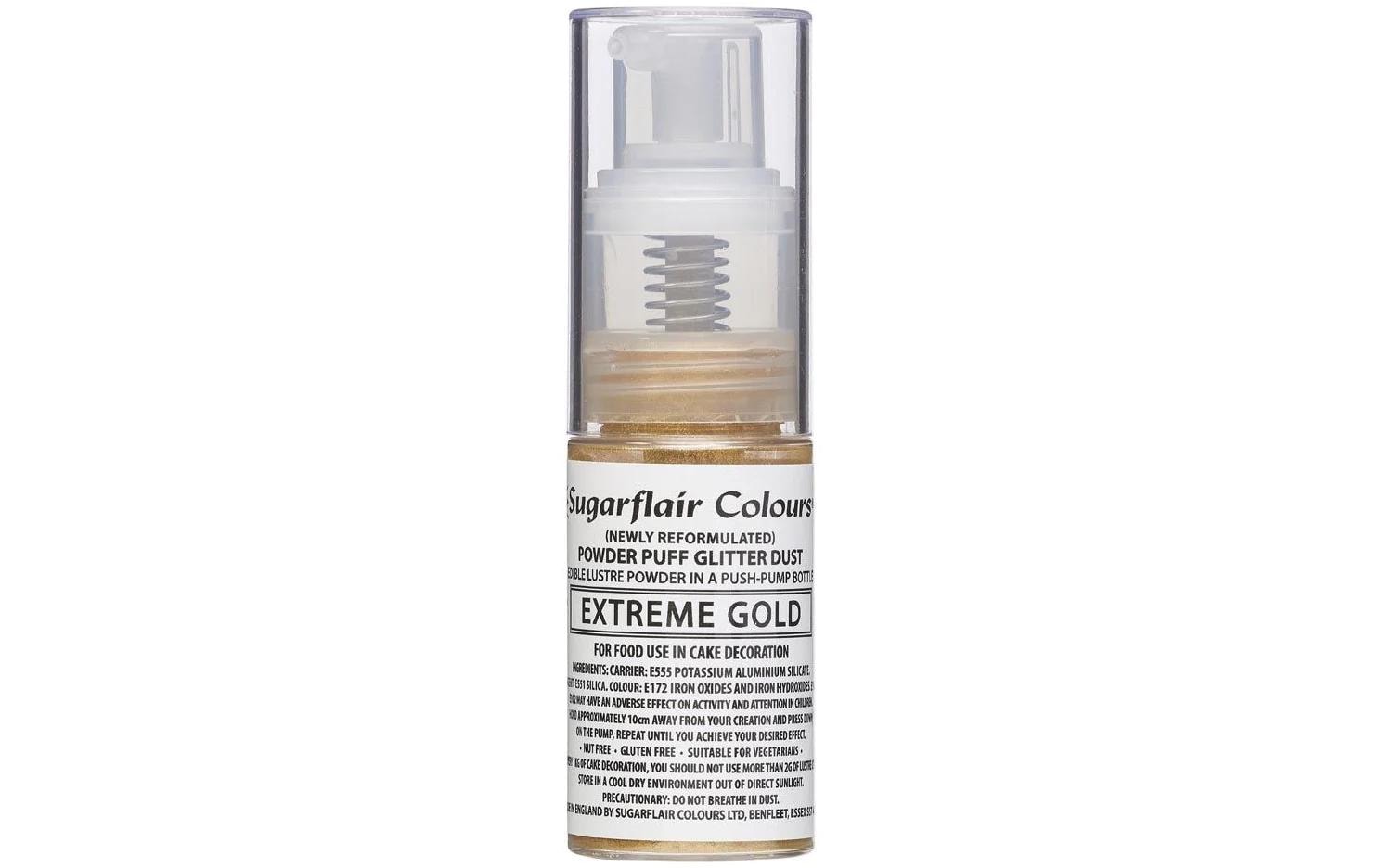 Glitzer-Staub Spray - Extreme Gold 10 g