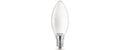 Philips LED Lampe 4.3W (40W) E14, B35, 470lm, 2700K, matt