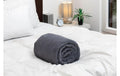COCON Gewichtsdecke 6.5kg grau 160x210 cm, grau, inkl. Bezug