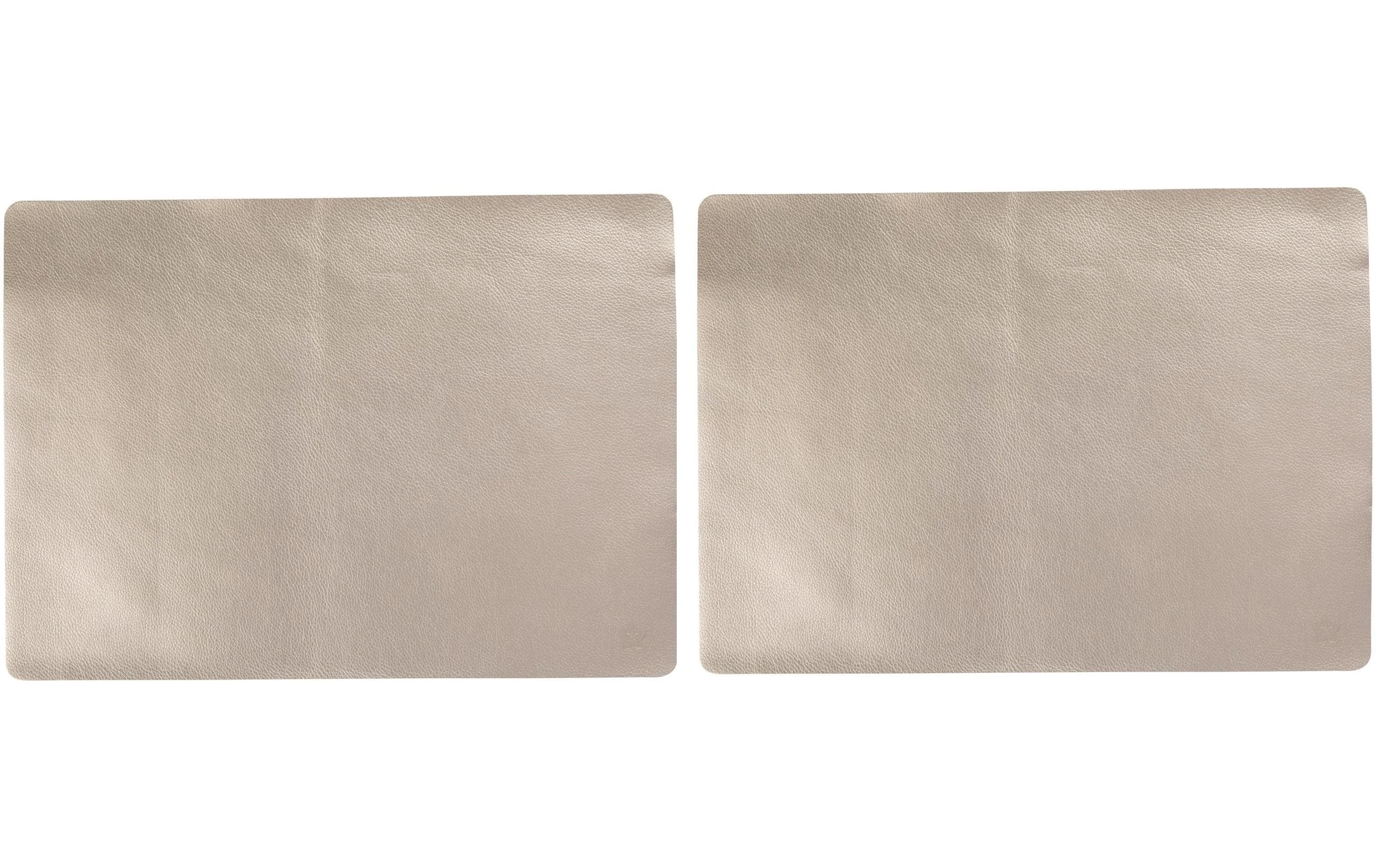 Pichler Tischset Pearl-2er gold 33x46cm, 2 Stk