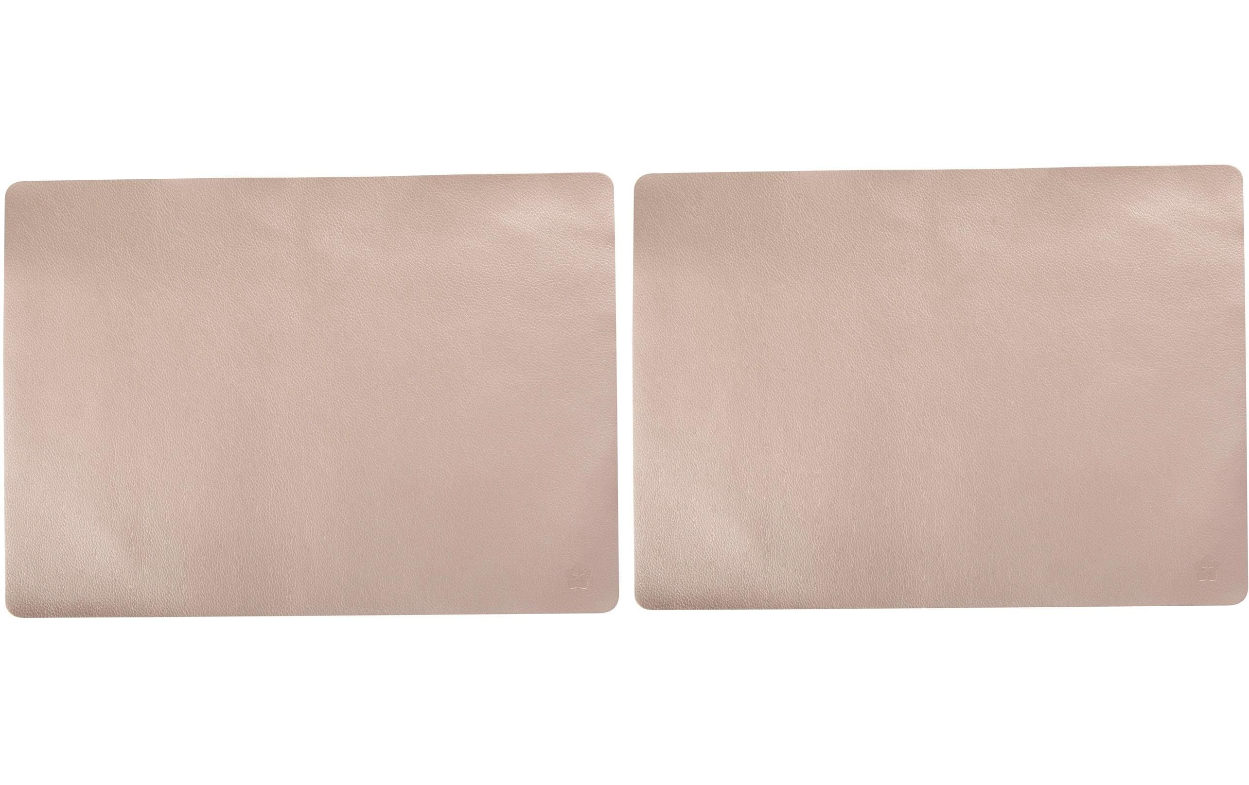 Pichler Tischset Pearl-2er rosegold 33x46cm, 2 Stk