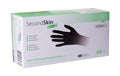 SecondSkin Nitril-Handschuhe XL schwarz, 90 Stk