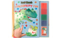 Depesche Fingermalfarbe Dino World 25 Seiten, 4 Stempelfarben