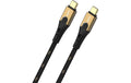 Oehlbach Highest Quality USB4.0-C-C Kabel 2m, USB4.0, vergoldet, 3x Vollschirmung