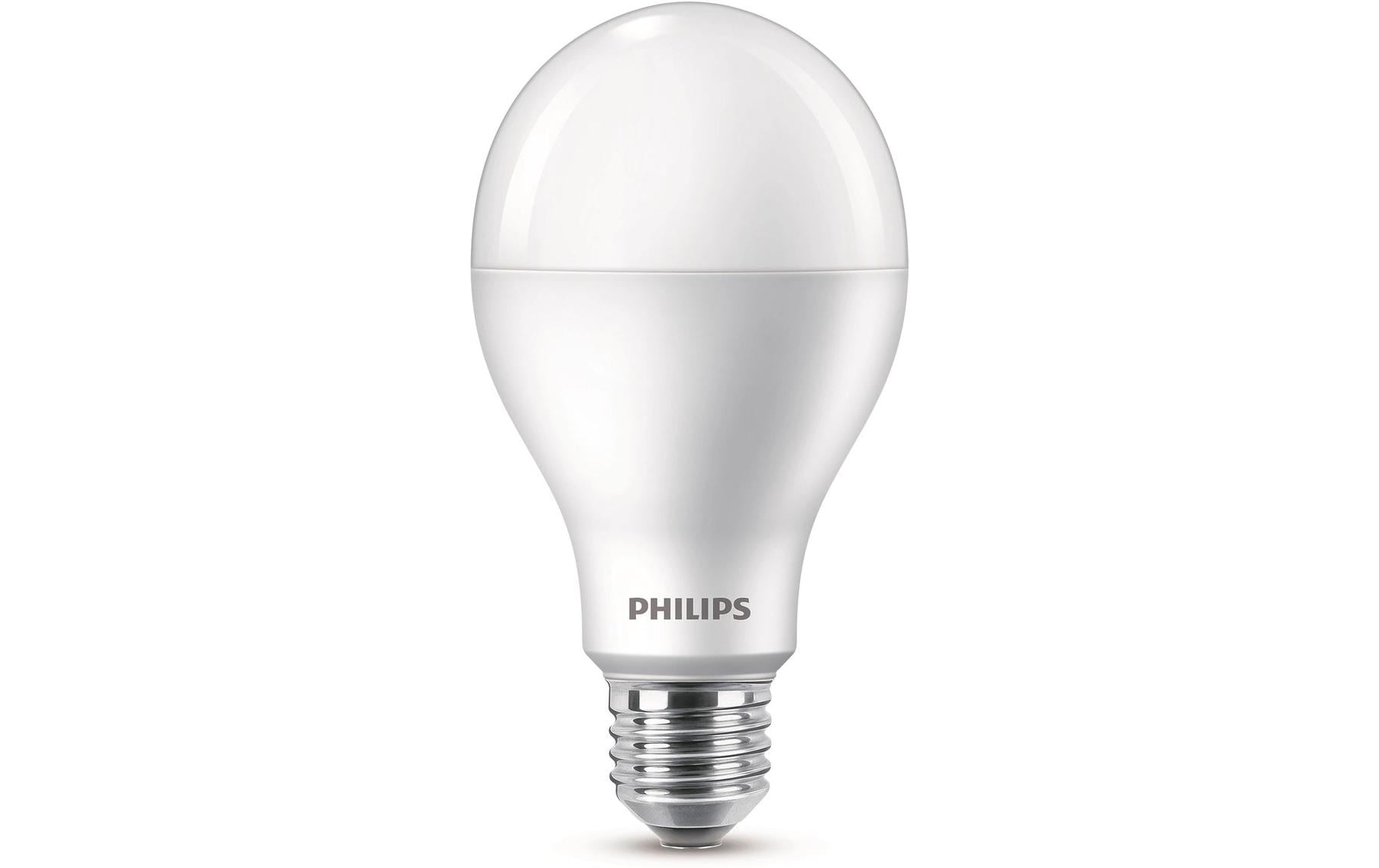 Philips LED Lampe ersetzt 60W, E27 warmweiss 2700 Kelvin, 1650 Lumen