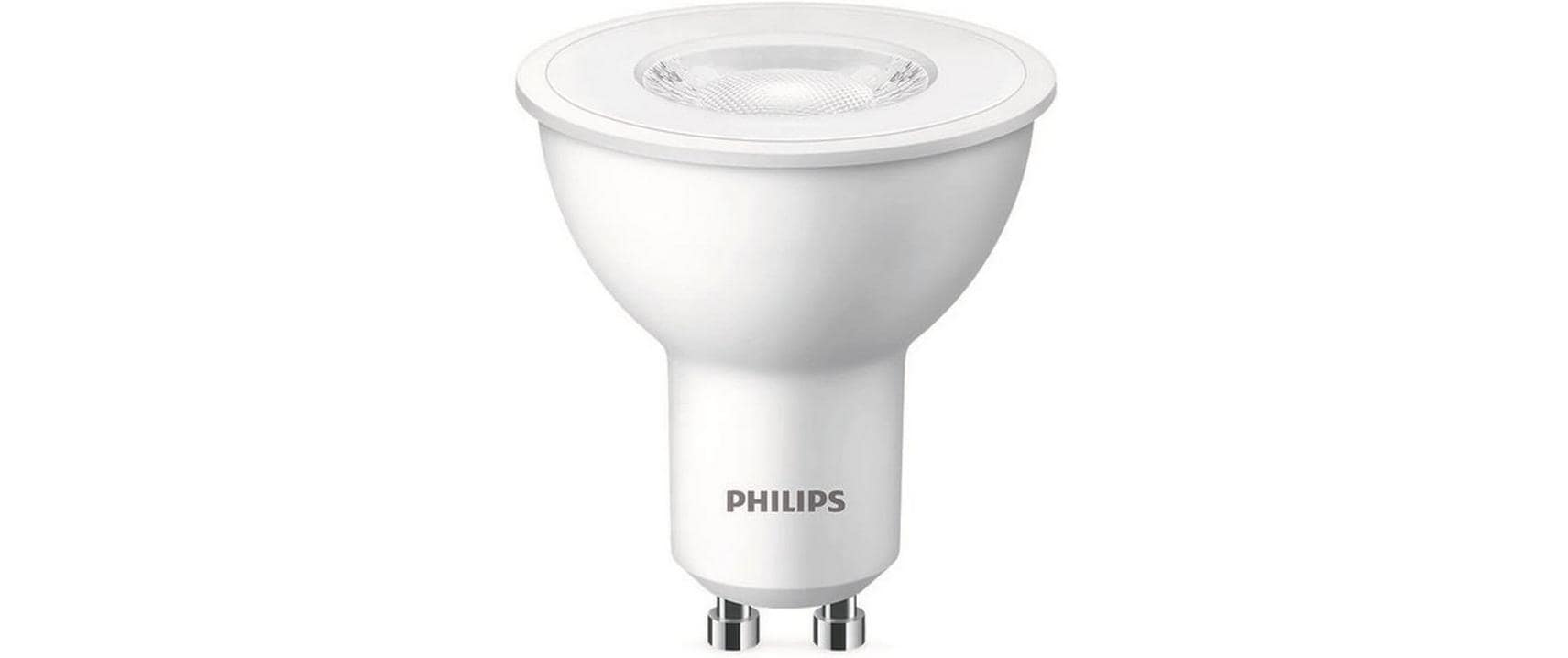 Philips LED Lampe 4.7W (50W) GU10, MR16, 345lm, 2700K, matt, 4er