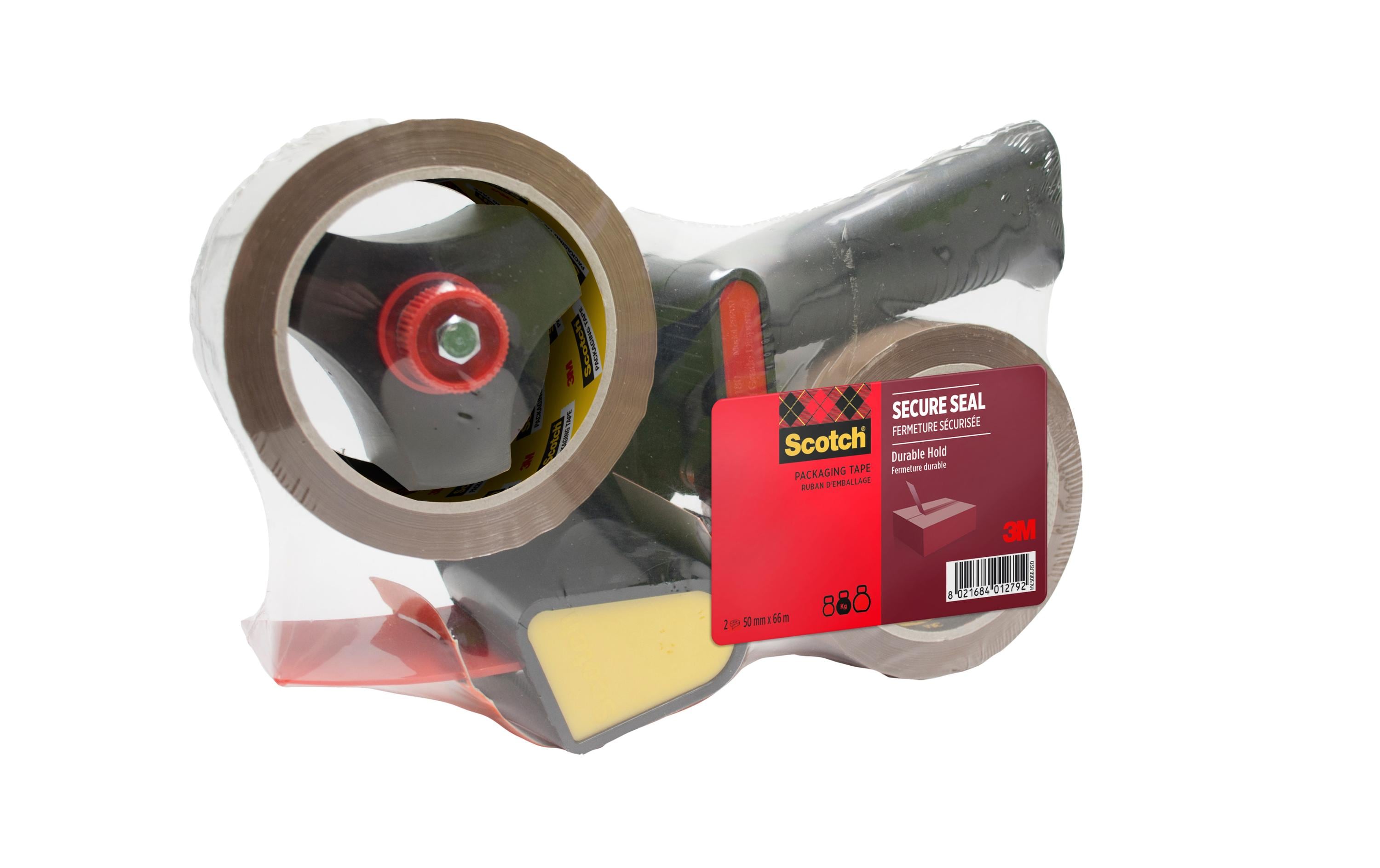 Scotch Verpackungsband-Abroller 1 Abroller + 2 Rollen