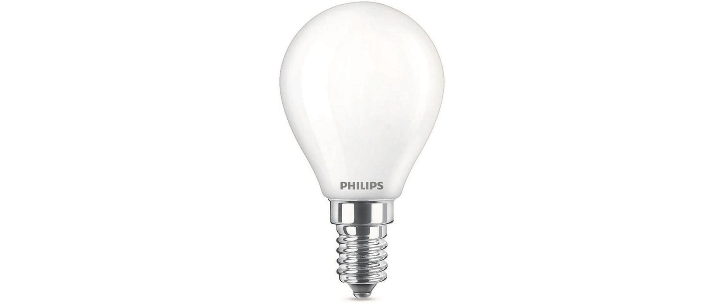 Philips LED Lampe 4.3W (40W) E14, P45, 470lm, 4000K, matt