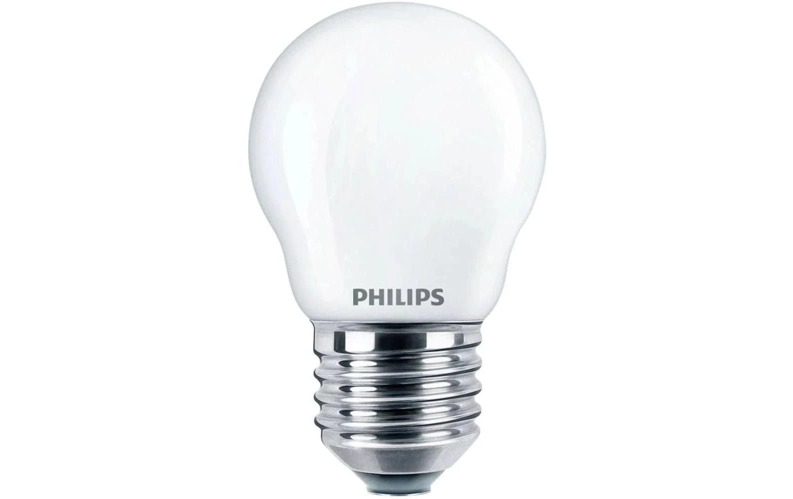 Philips LED Lampe 6.5W (60W) E27, P45, 806lm, 4000K, matt