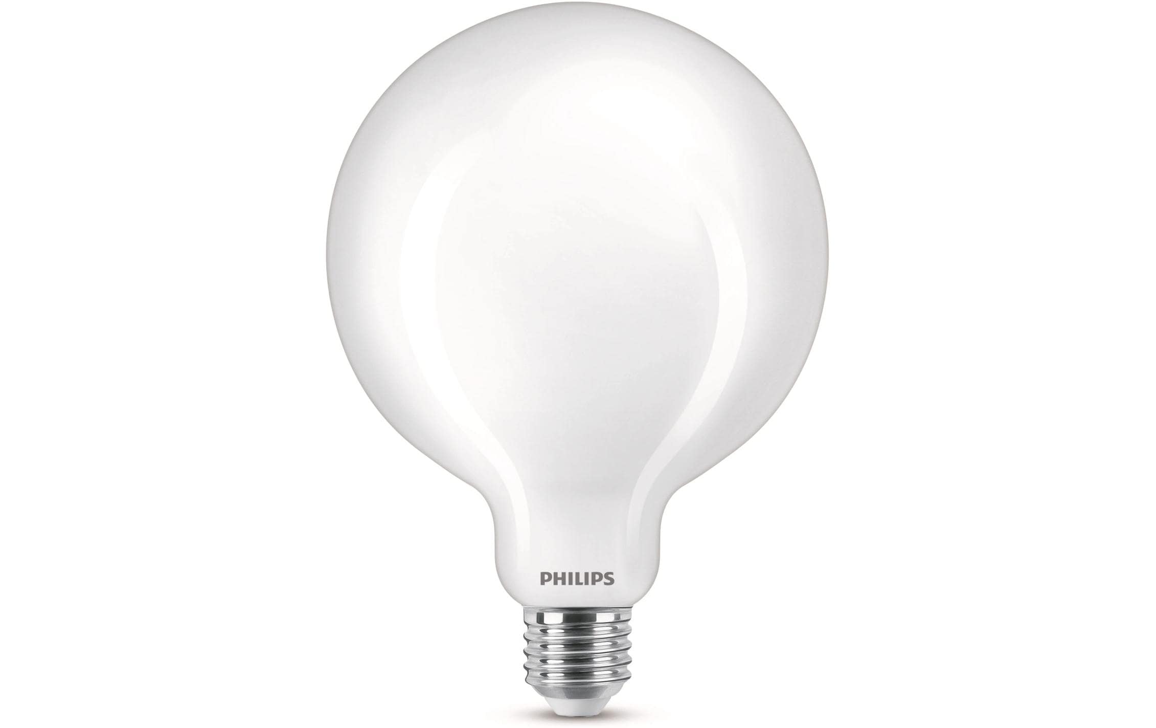 Philips LED Lampe 8.5W (75W) E27, G120, 2000lm, 2700K, matt
