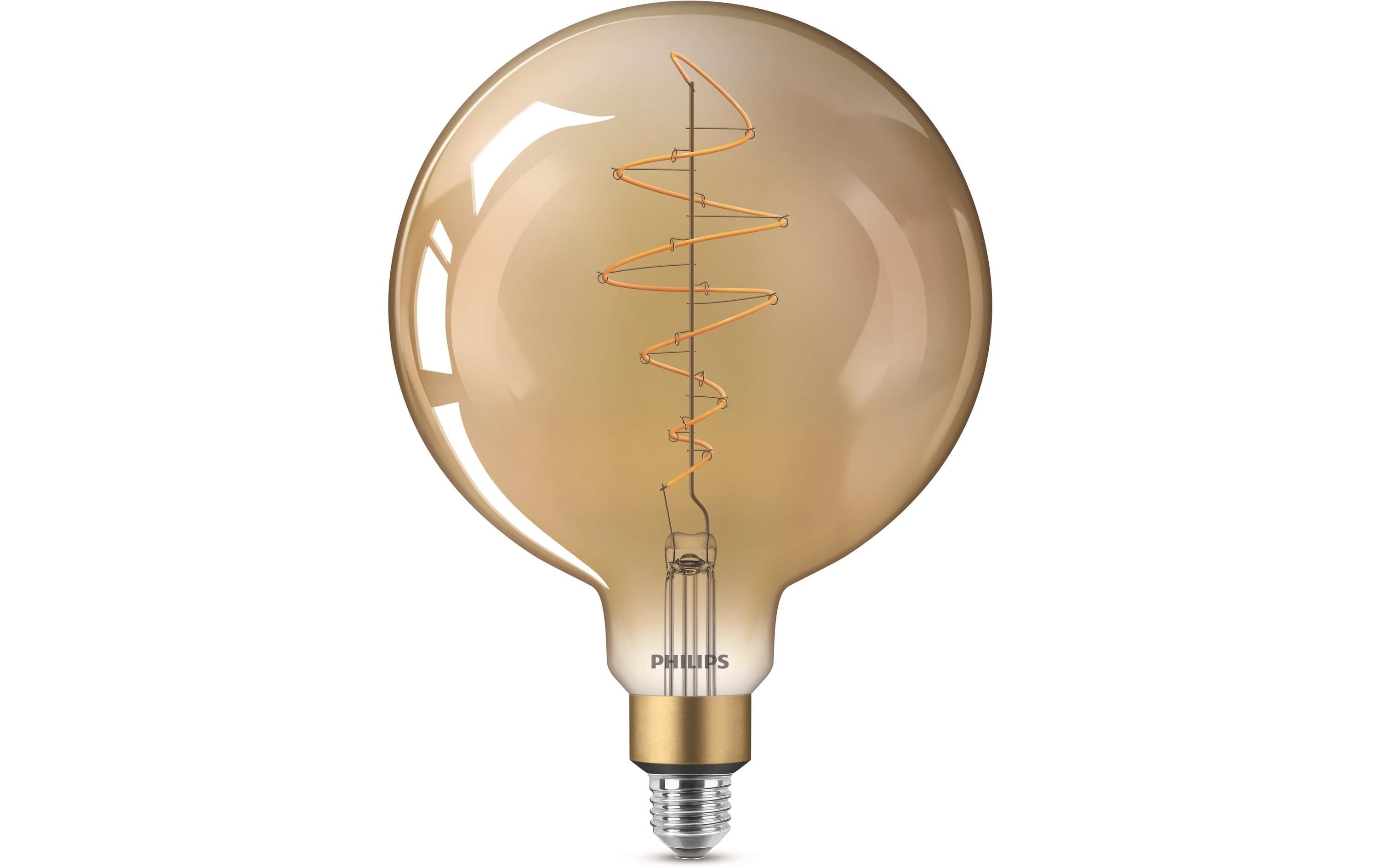 Philips LED Giant 40W E27 G200 470lm 2000K DIM, Gold Tönung