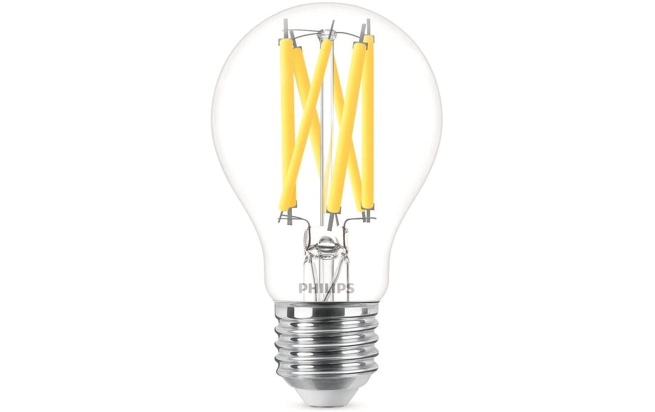 Philips LED Lampe 11.5W (100W) E27, A60, 470lm, 2700-2200K, klar