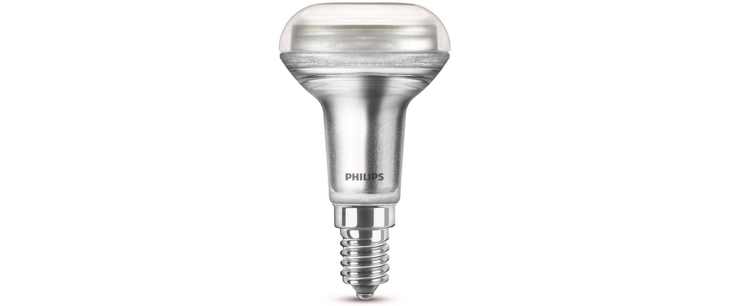 Philips LED Lampe 4.3W (60W) E14, R50, 320lm, 2700K, klar