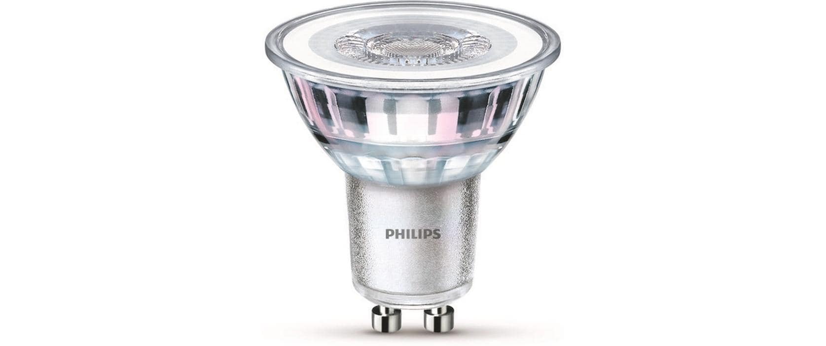 Philips LED Lampe 4.6W (50W) GU10, 355lm, 2700K, klar