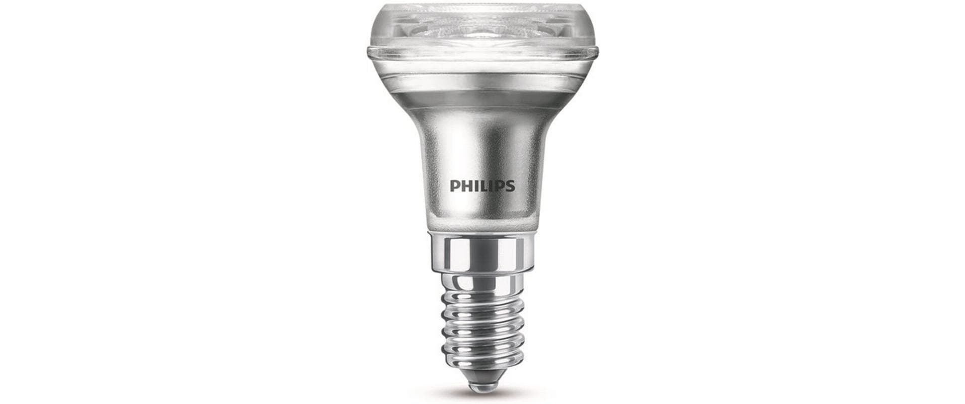 Philips LED Lampe 1.8W (30W) E14, R39, 150lm, 2700K, klar