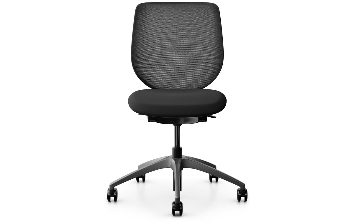 Giroflex Bürostuhl 313 mit Netzrücken Farbe: Schwarz, Ohne Armlehne, Extreme